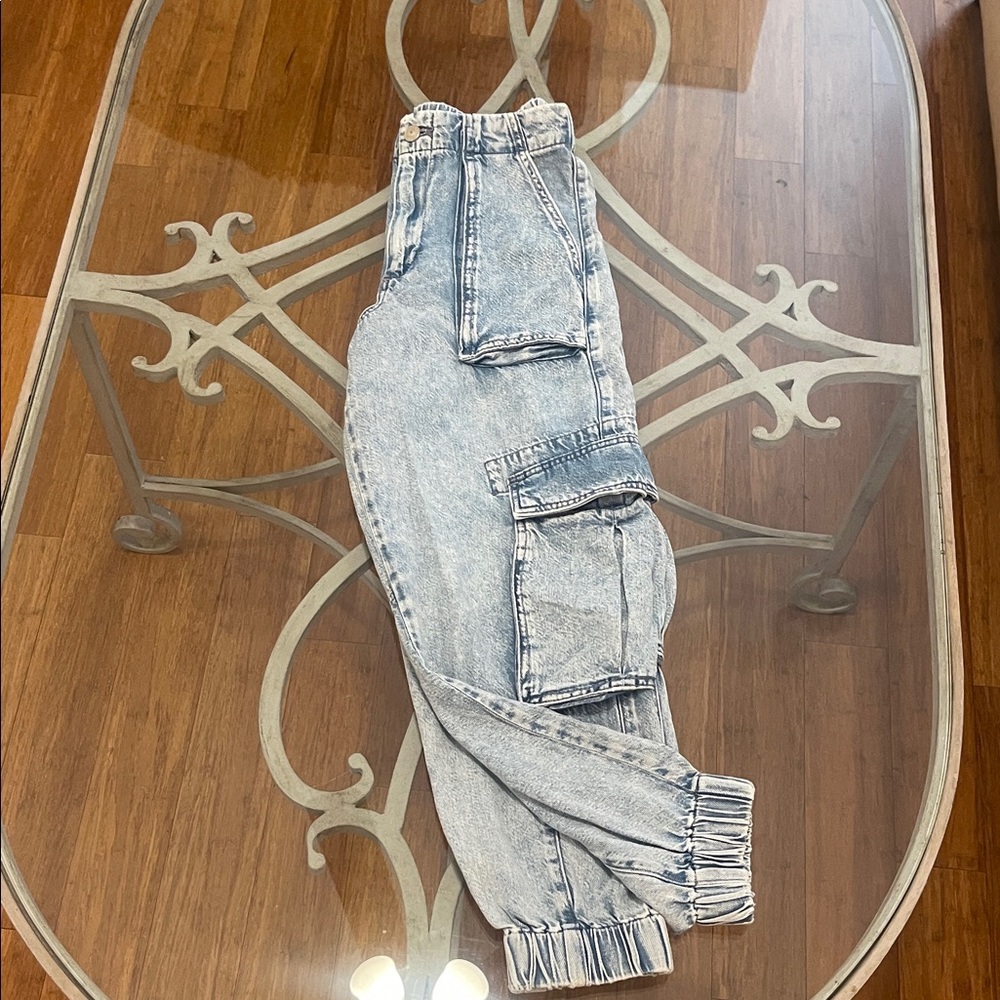 All Saints Light Blue Denim Jeans